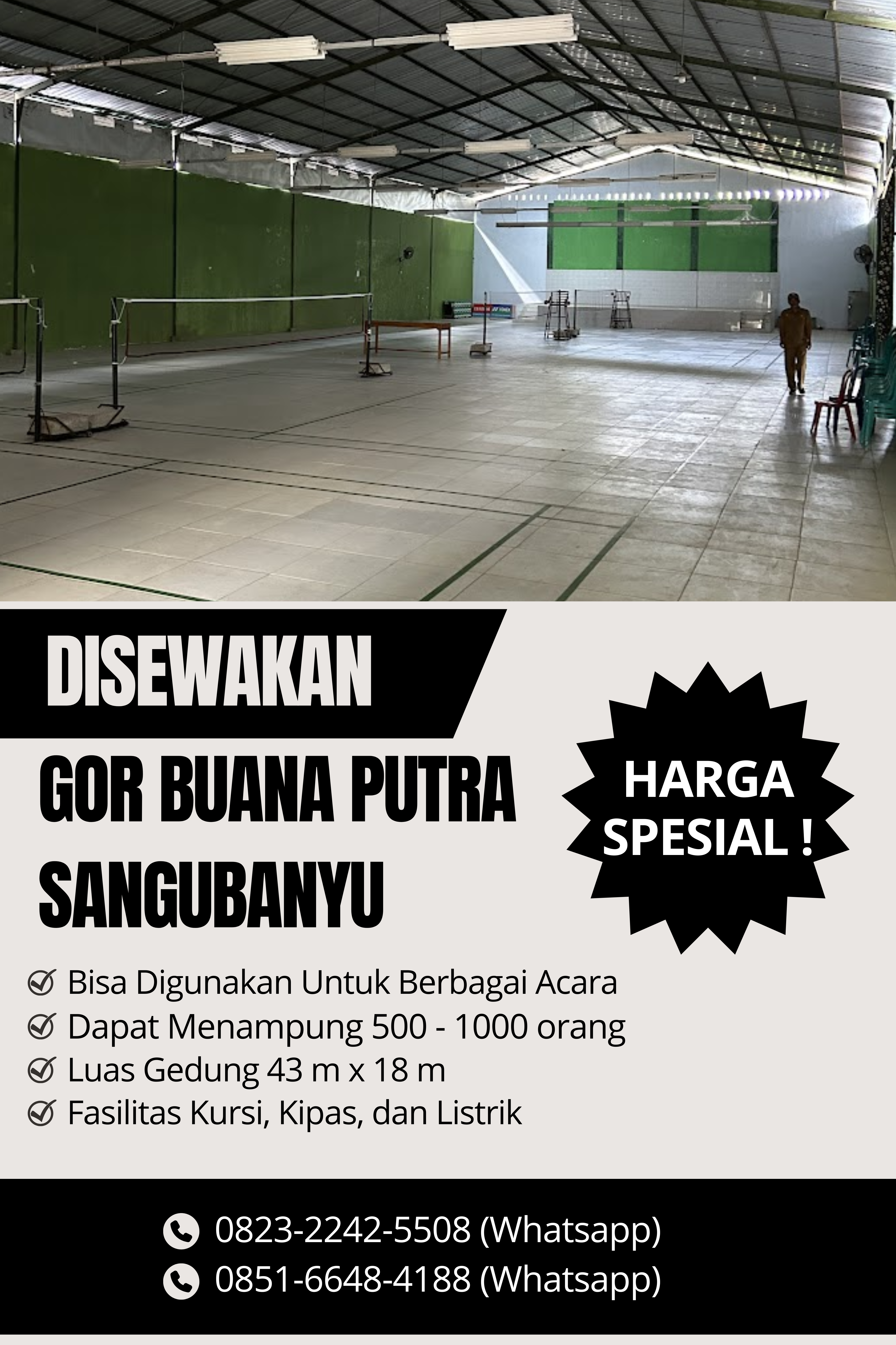 Foto GOR Desa Sangubanyu