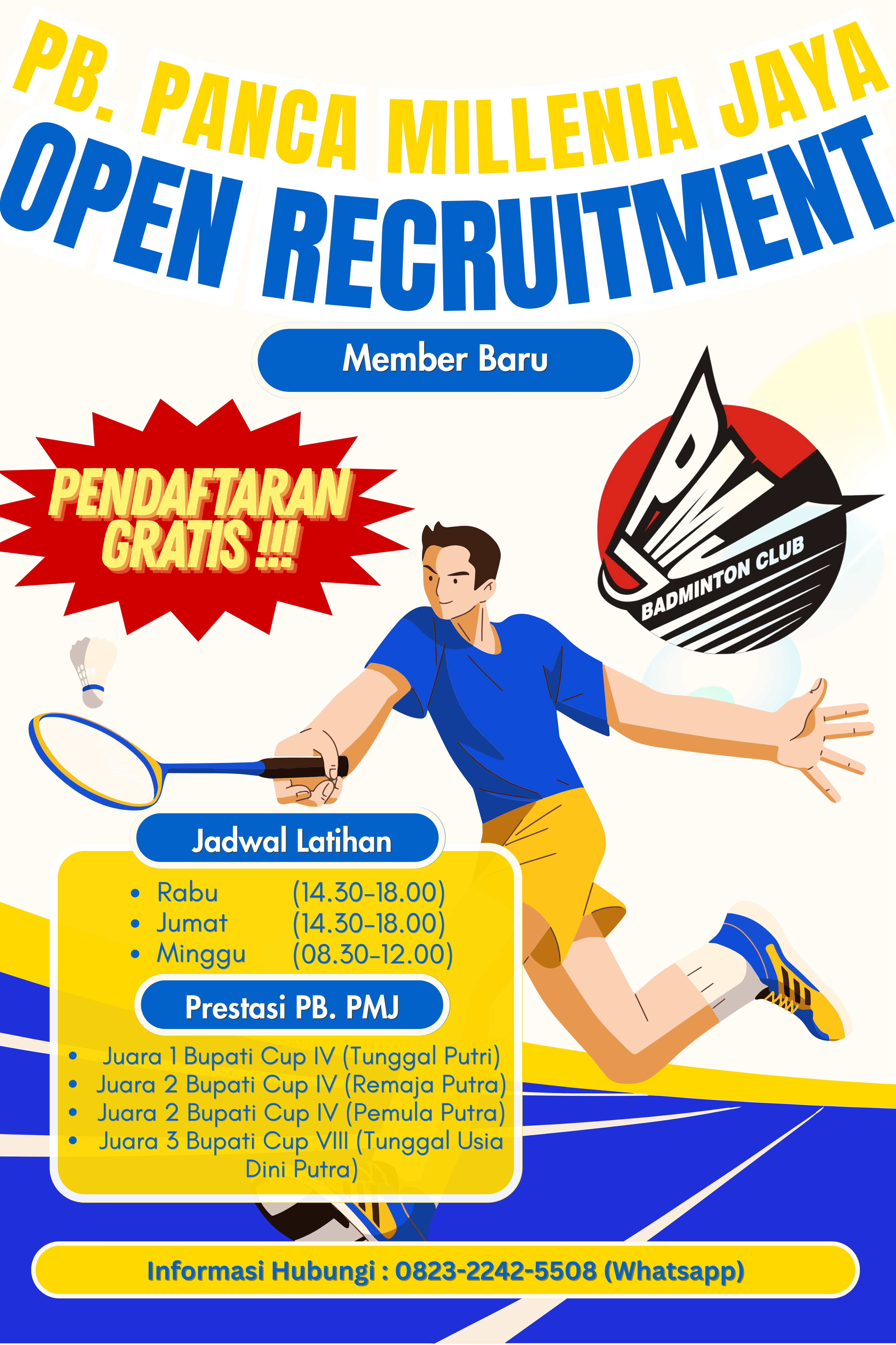 Open Recruitment PB. PMJ